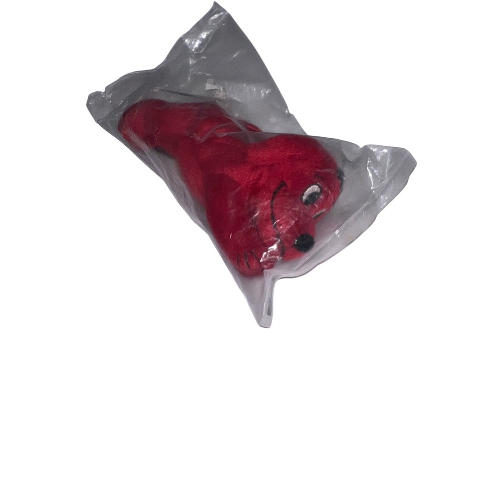 2003 Clifford The Big Red Dog Scholastic Sidekicks Heartgard Plush Sealed 6 Inch